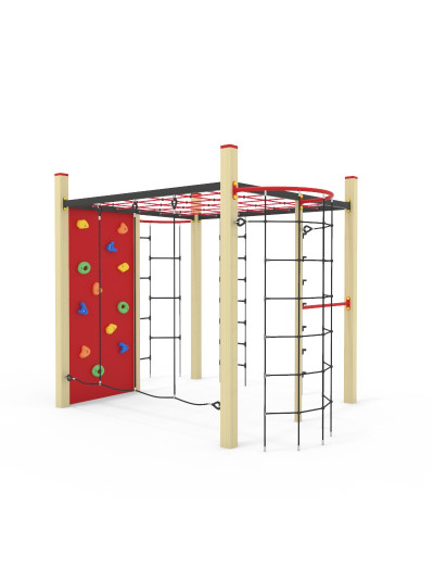 Спортивний канатний комплекс вуличний-1